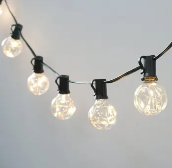 G40 Copper Wire String Lights Commercial Grade