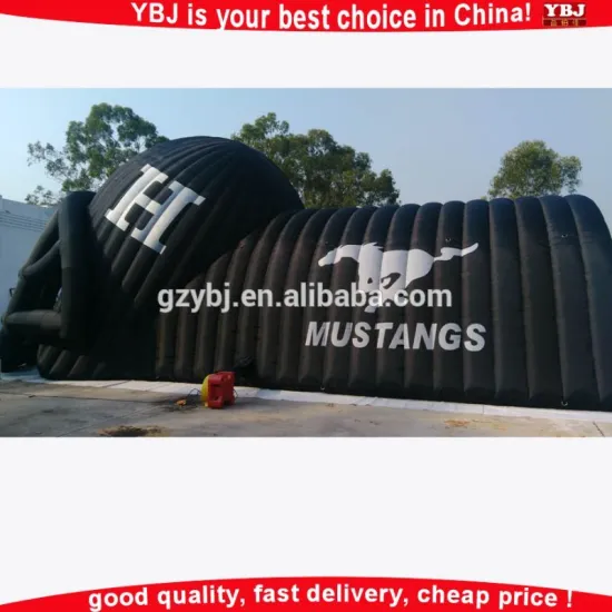 2016Inflatable Helmet Tunnel/Inflatable football helmet tunnel,inflatable football tunnel