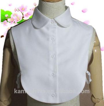 Lady fake shirt collar peter pan collar