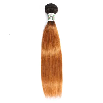 Yeswigs Ombre Hair Bundles Pre Colored 10A Quality Hair 1b-30# Human Cuticle Aligned Ombre Virgin Brazilian Human Hair Extension