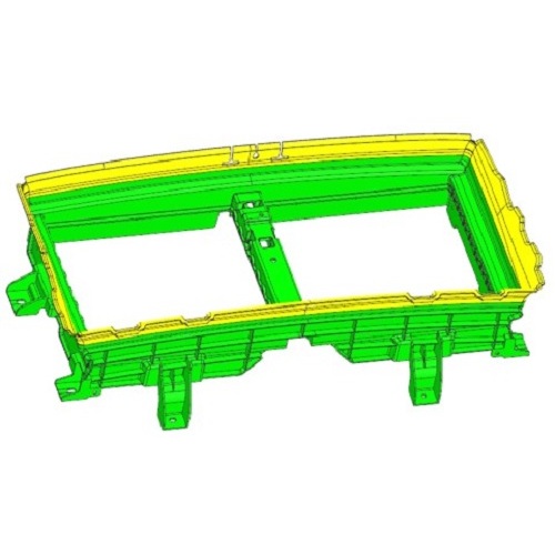 AIR DUCT SEGMENT UPR MOULD