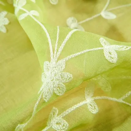 Embroidered Luxury Blackout Office Curtains and Drapes