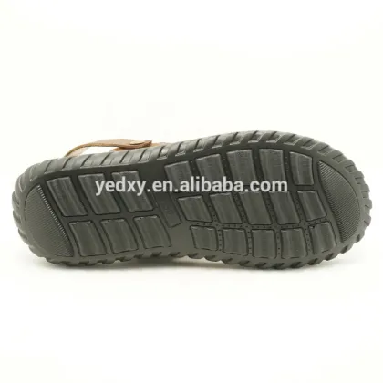 high quality durable men handmade genuine leather sandals
