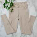 Khaki Reithose Kinder mit Seitentaschen