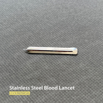 Одноразовая крови из нержавеющей стали Lancet