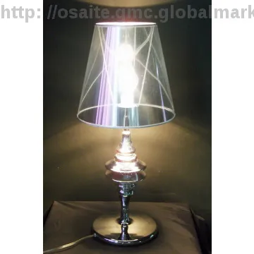 modern table lamp glass bases