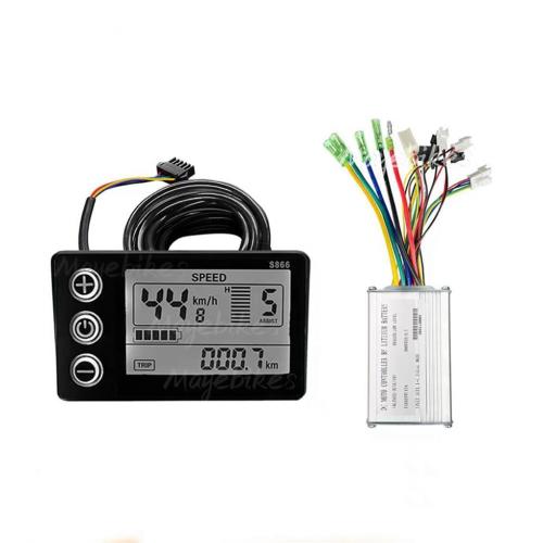 36V 250W350W 15A Bezszczotkowy kontroler silnika LCD866 Wyświetlacz