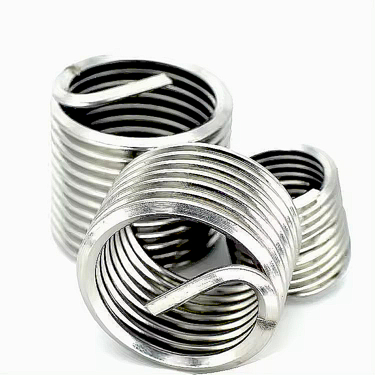 OEM Metric UNC UNF Tangless Coil Locking Screw Thread Insert Customizable American Made of 304 Stainless Steel