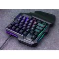 Mechanical One-handed Keyboard Game Left Hand With Support Gamer Keypad For iPhone Mobile Phone Tablet Ipad Laptop Keyboard