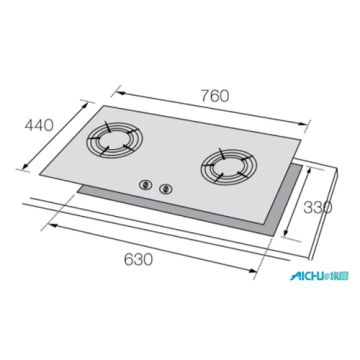 Electrodomésticos de cocina rubine malasia 2 quemadores