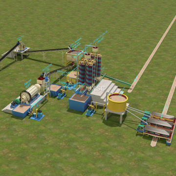 Cobalt Processing Plant: Complete Set Mining Separation Equipment for Mineral Concentration