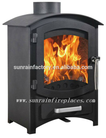 steel plate modern wood burning stove(DL008L)