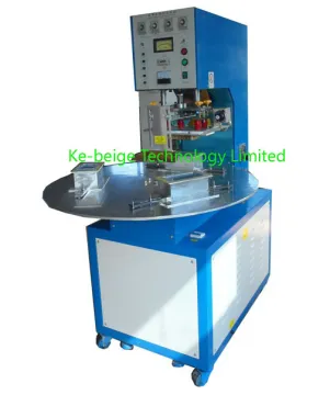 Turn Table PVC Blister Sealing Machine Blister Sealer Blister Packing Machine
