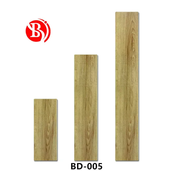 Low prices wooden grain click system flooring tiles