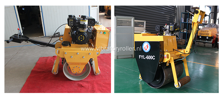 Road Roller Hand Held Baby Roller Compactor (FYL-600C)