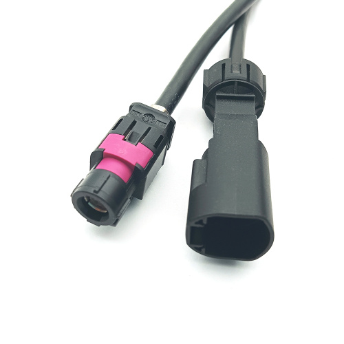 Waterproof HSD Male to Female Automotive Wiring Harness