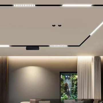 Magnetic Track Light: Simple Install LED Linear Lamp for Hotel and Office