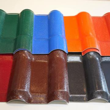 Roman Roof Tiles ASA UPVC PV Colored Plastic Roofing Sheets Price in China