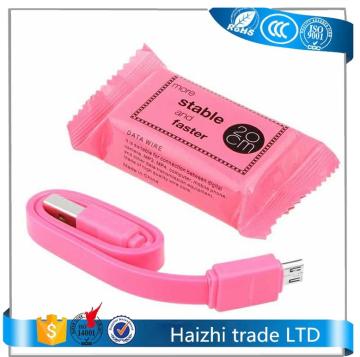 data usb cable,colorful usb data cable candy micro usb cable