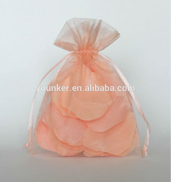 China Wholesale 4'' x 6'' Apricot Organza Bag