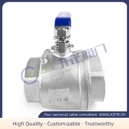 Medium Ball Valve Medium two-piece threaded ball valve Supplier