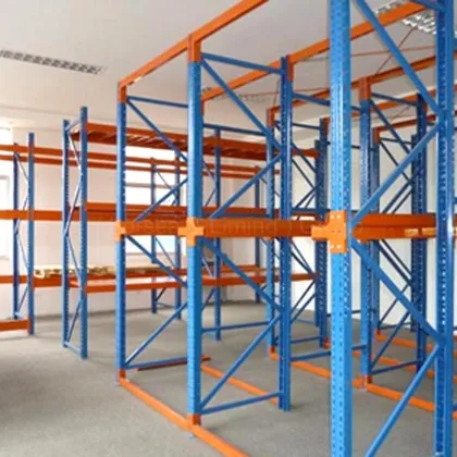 china supplier pallet good storage rack roff pillar roll former forming machine