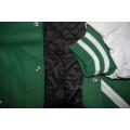 Jaquetas Fashion Plain Varsity Letterman Econômicas