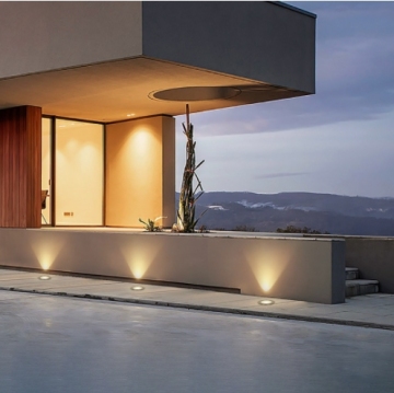 IP67 RGBW Outdoor Cob LED Inground Light - Aluminium Body for Garden Landscape