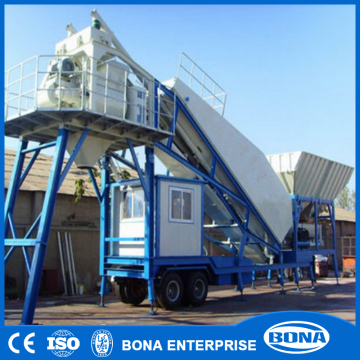 Precast concrete machinary mobile type portable cement plant