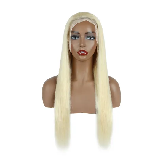 613#Straight 13X4 Lace Front Human Hair Wigs HD Lace Frontal Wig Peruvian Brazilian RemHair  4x4 Closure Wigs For Black Women