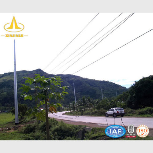 उच्च गुणवत्ता 33kV ट्रांसमिशन लाइन स्टील पोल टॉवर
