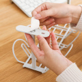 Home Storage Rack Under Desk Cable Management Tray Wire Cord Power Strip Adapter Organizer Shelf Kitchen Storage Rack