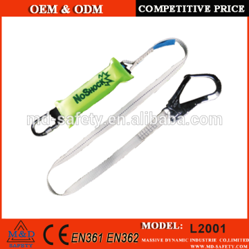 Good quality shock absorber lanyard for work position