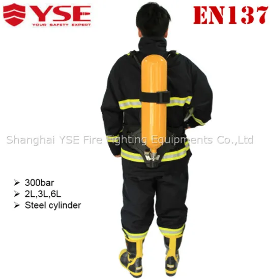 CE certificate steel cylinder breathing apparatus