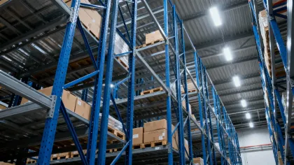 Powder Coating Commercial & Warehouse Shelving Systems