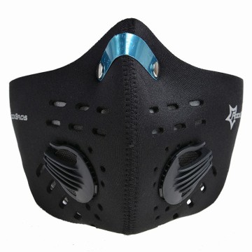 ROCKBROS Activated Carbon Haze Anti-dust Filter Breathable Bike Bicycle Cycling Face Cover Protection Mouth-Muffle Dust Mask
