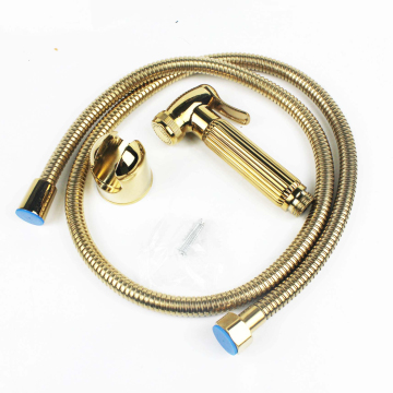 Bán nóng: Kirsite Golden Bidet Push Sprayer và đầu vòi hoa sen cầm tay