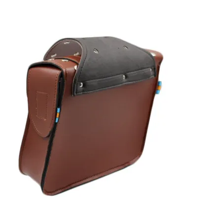 OEM Vintage Harle Cruise Dauphin Motorcycle Side Bag