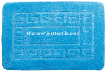 Rubber Backed PP Floor Mats Machine Washable Door Rugs