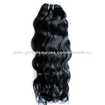 100% Human Hair, Natural Wave, 16 Inches Natural Color