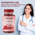 Cranberry Gummies Urinary Tract Health Support Women Bladder