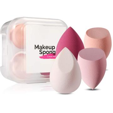 4 Pcs Makeup Sponge Set