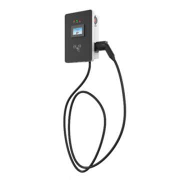 14Kw डबल गन वाल माउंट AC EV चार्जर