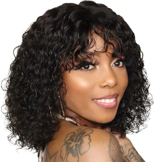 200% Density Real Short Bob Curly Packaging Bags Pre Plucked 613 Hd Frontal Wig Brown Brazilian Hair Weave Wigs For Black Women