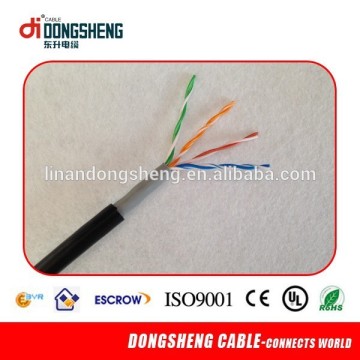 1000ft 0.51mm 24AWG 4 Pairs UTP Cable Cat5e outdoor