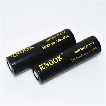 Enook 2600mAh Rechargeable Li-ion 18650 Battery