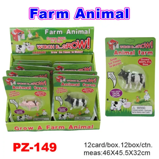 Magic Water Growing Farm Animal Toys/Magic Farm Animals