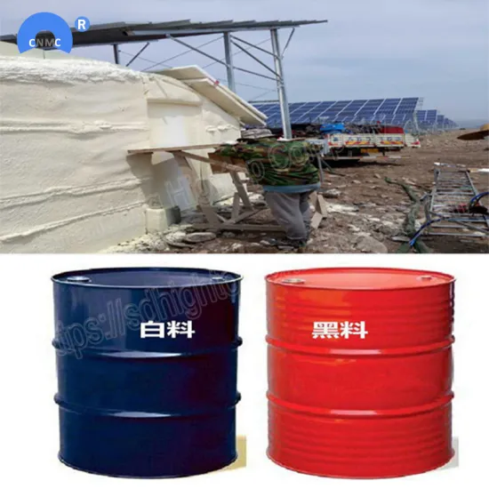 warm material two component polyurethane foam