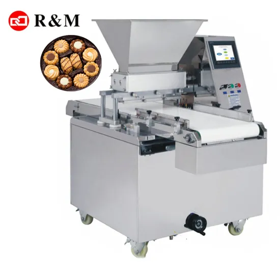 Small Automatic Biscuit and Cookie Making Machine for Snacks and Egg Rolls