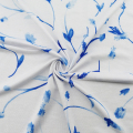 95%Rayon 5%Spandex Małe kwiaty Drukuj pojedynczy tkaninę koszulki